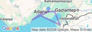 Tour route map