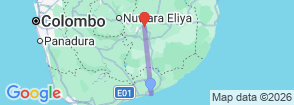 Tour route map
