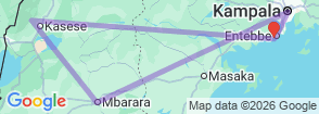 Tour route map