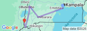 Tour route map