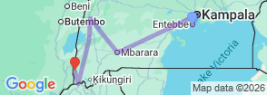 Tour route map