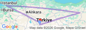 Tour route map