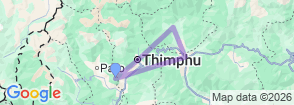 Tour route map