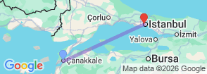 Tour route map