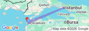 Tour route map