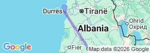 Tour route map