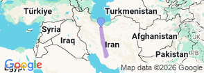 Tour route map