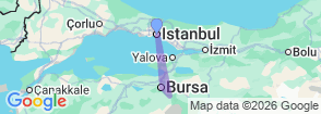 Tour route map