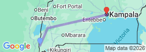 Tour route map