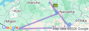 Tour route map