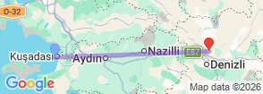 Tour route map