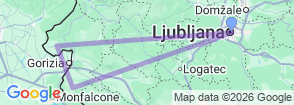 Tour route map