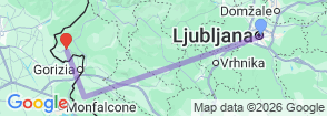 Tour route map