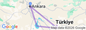 Tour route map