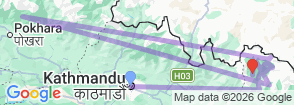 Tour route map