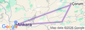 Tour route map