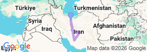 Tour route map