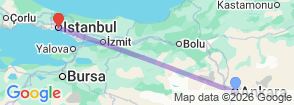 Tour route map