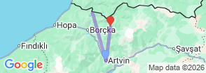 Tour route map