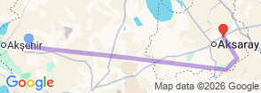 Tour route map