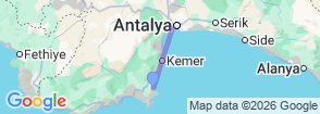Tour route map