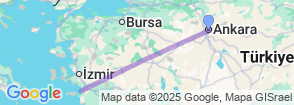 Tour route map