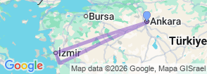 Tour route map