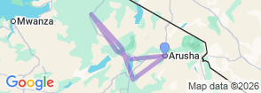 Tour route map