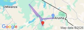 Tour route map