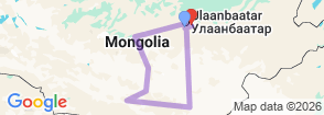 Tour route map