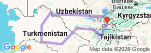Tour route map