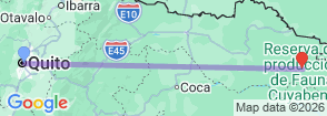 Tour route map