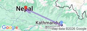 Tour route map