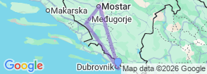 Tour route map