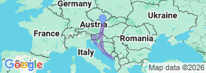 Tour route map