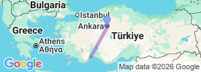 Tour route map