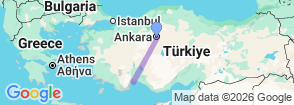 Tour route map