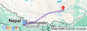 Tour route map