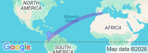 Tour route map