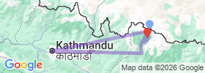 Tour route map