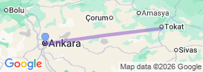 Tour route map