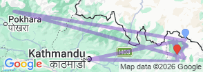 Tour route map