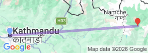 Tour route map