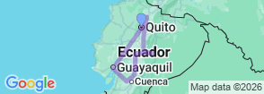 Tour route map