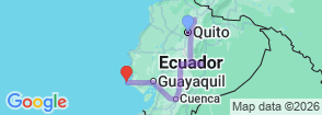 Tour route map