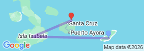 Tour route map