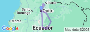 Tour route map