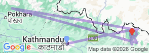 Tour route map