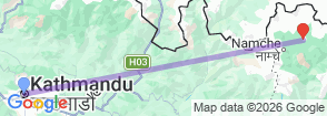 Tour route map