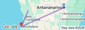 Tour route map